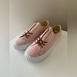 PF Flyers | Women’s 8.5 Men 7 | Center Lo Pink Retro Sneakers | NWOB